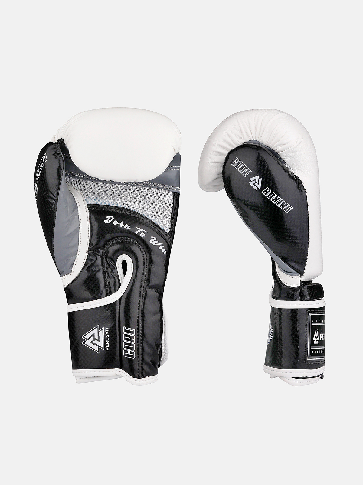Peresvit Core Boxing Gloves White Black, Photo № 2
